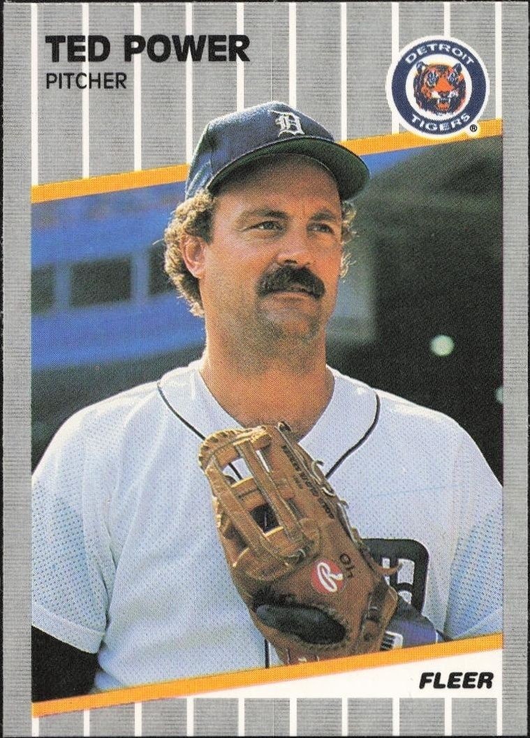 1989 Fleer Ted Power #142 trading card
