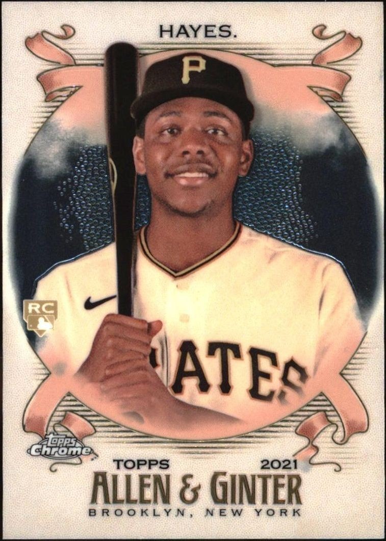 2021 Topps Allen & Ginter Chrome Ke'Bryan Hayes #39 trading card