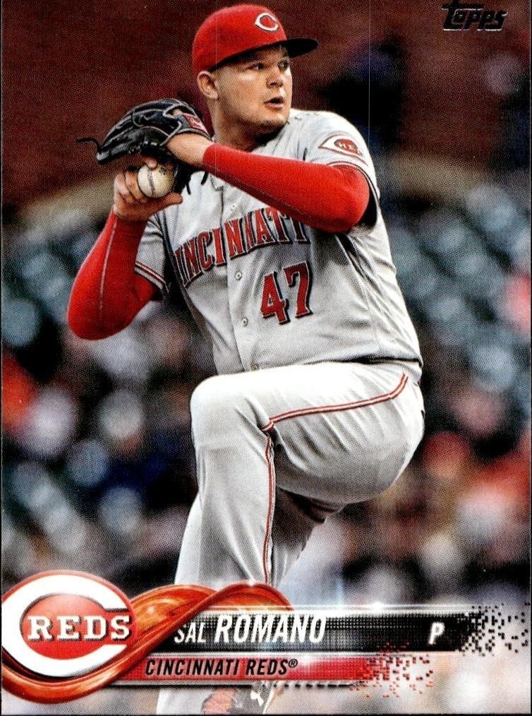 2018 Topps Update Series Sal Romano #US135 trading card