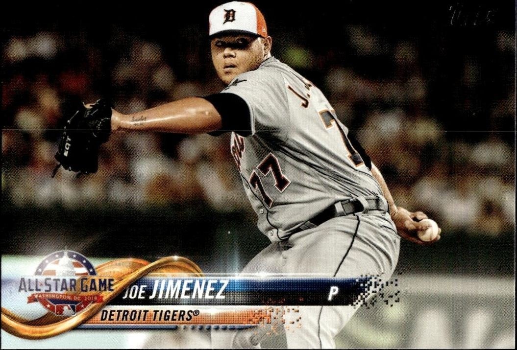 2018 Topps Update Series Joe Jimenez #US197A trading card