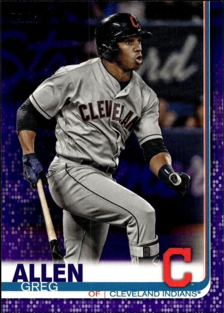 2019 Topps Series 2 Greg Allen #514 trading card