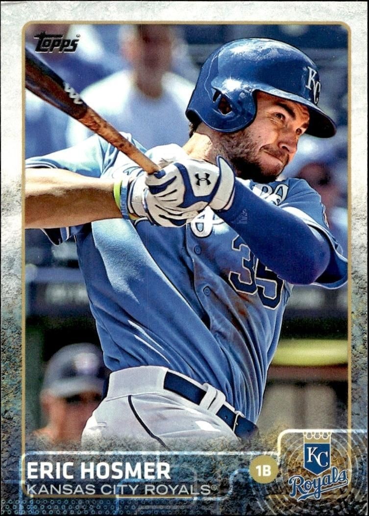 2015 Topps Series 1 Eric Hosmer #323 trading card
