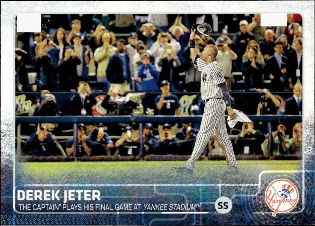 2015 Topps Series 1 Derek Jeter #319 trading card