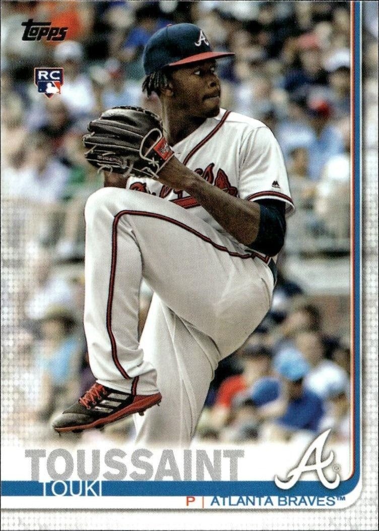 2019 Topps Series 1 Touki Toussaint #61 trading card