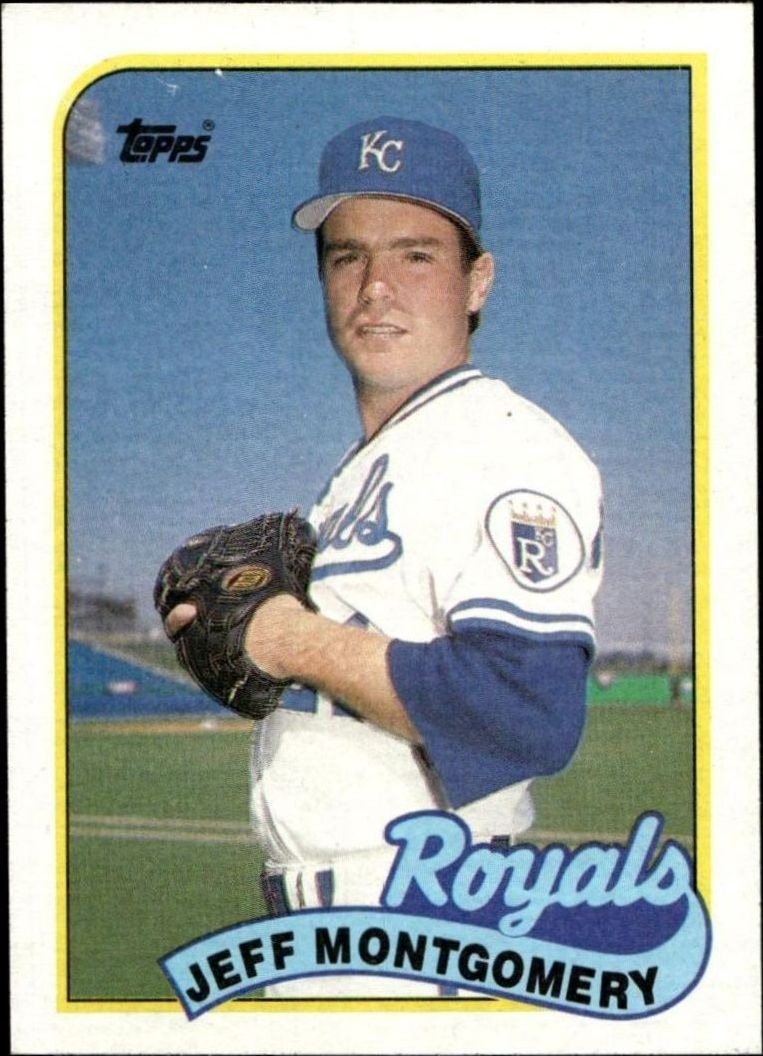 1989 Topps Jeff Montgomery #116 trading card