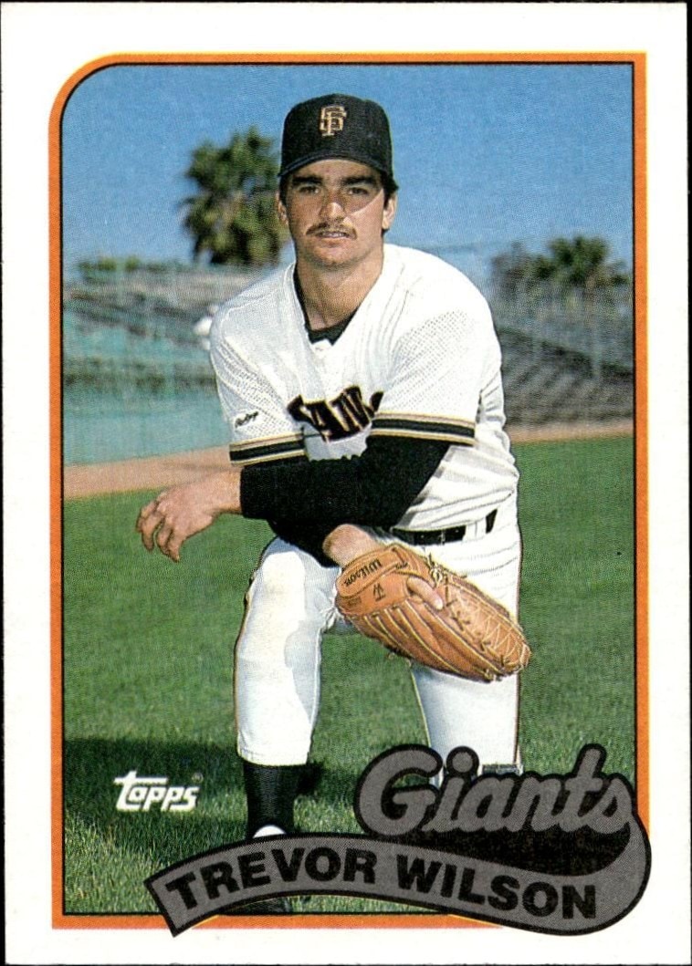 1989 Topps Trevor Wilson #783 trading card