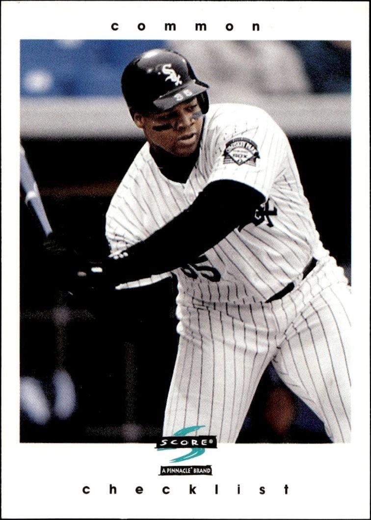 1997 Pinnacle Score Frank Thomas #549 trading card
