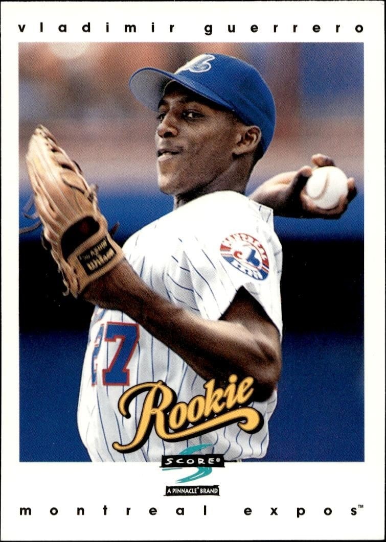 1997 Pinnacle Score Vladimir Guerrero #489 trading card