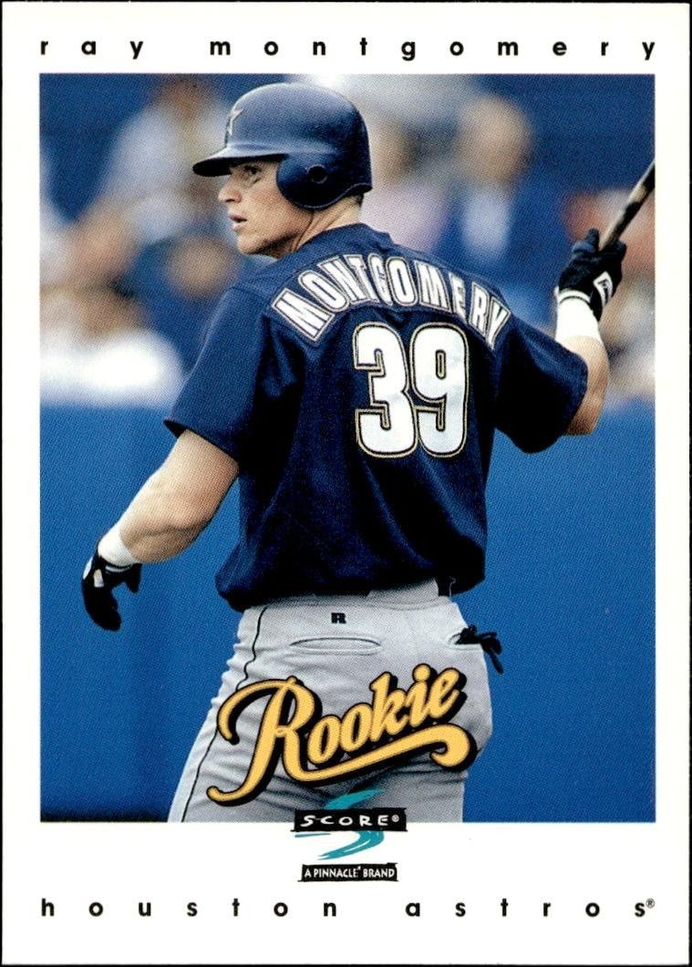 1997 Pinnacle Score Ray Montgomery #491 trading card