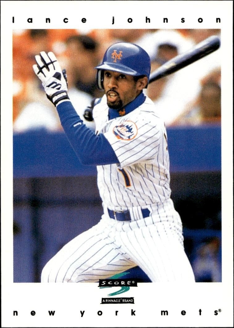 1997 Pinnacle Score Lance Johnson #237 trading card