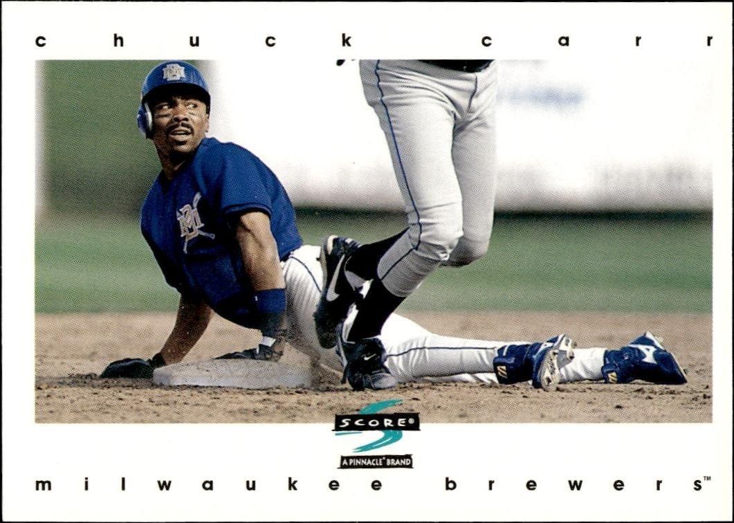 1997 Pinnacle Score Chuck Carr #436 trading card