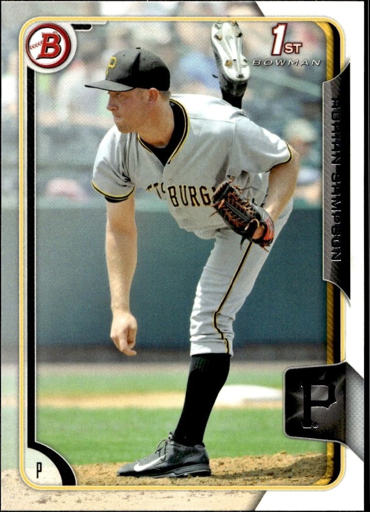2015 Bowman Draft Adrian Sampson #BP20 trading card