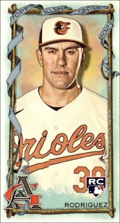 2023 Topps Allen & Ginter Grayson Rodriguez #275 trading card