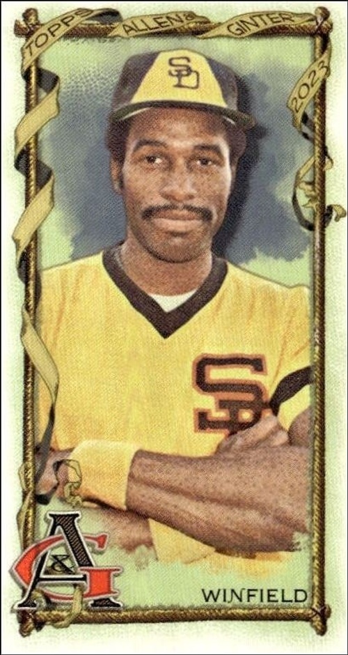 2023 Topps Allen & Ginter Dave Winfield #312 trading card