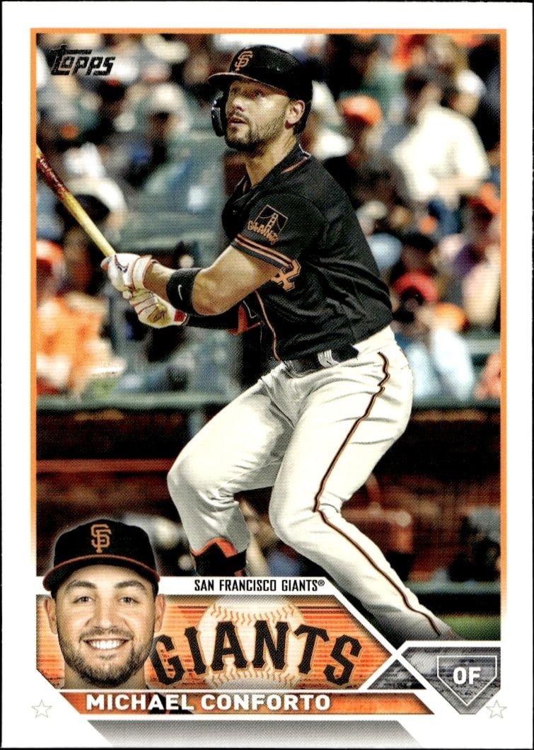 2023 Topps Series 2 Michael Conforto #419 trading card