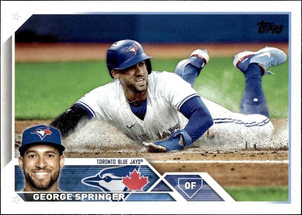 2023 Topps Series 2 George Springer #414 trading card