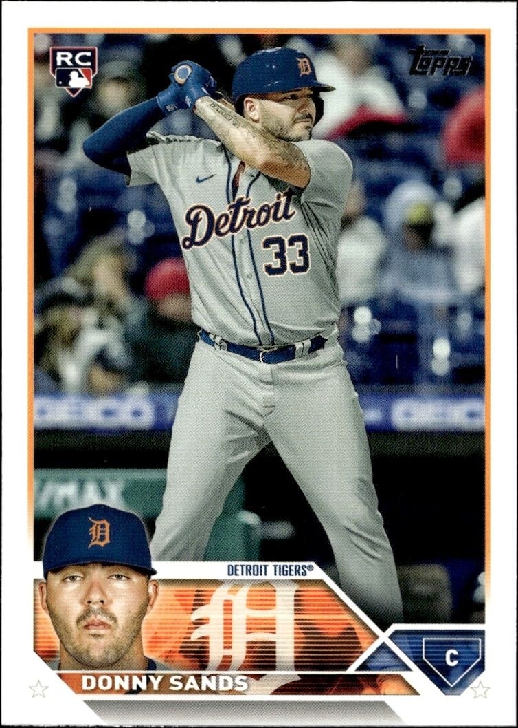2023 Topps Series 2 Donny Sands #416 trading card