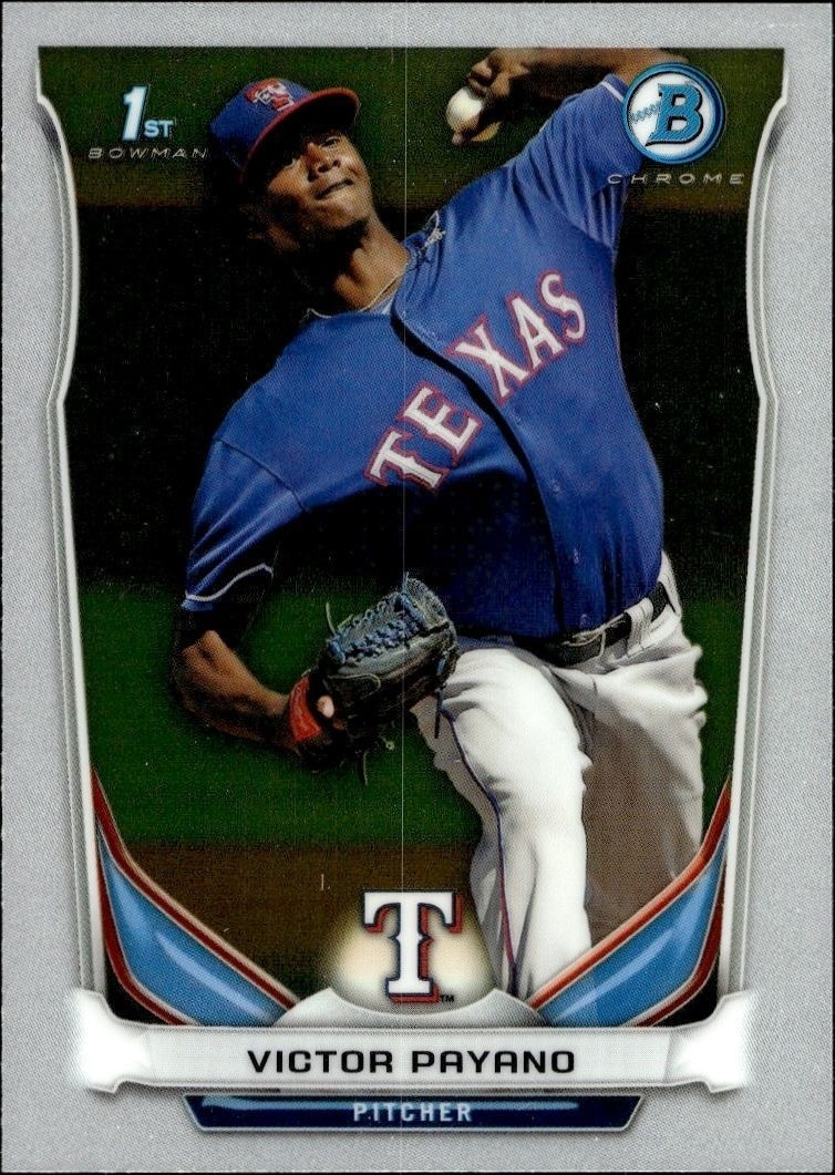 2014 Bowman Chrome Victor Payano #BCP86 trading card