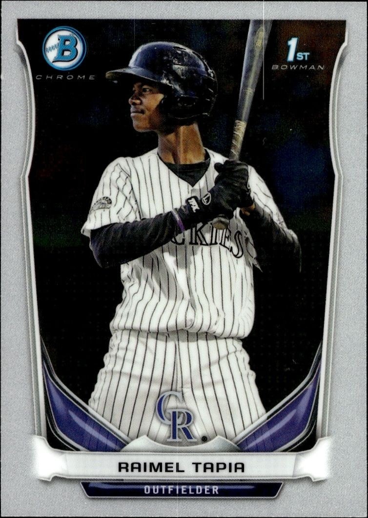 2014 Bowman Chrome Raimel Tapia #BCP27 trading card