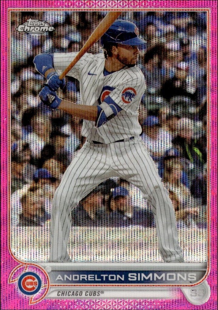 2022 Topps Chrome Update Andrelton Simmons #USC112 trading card