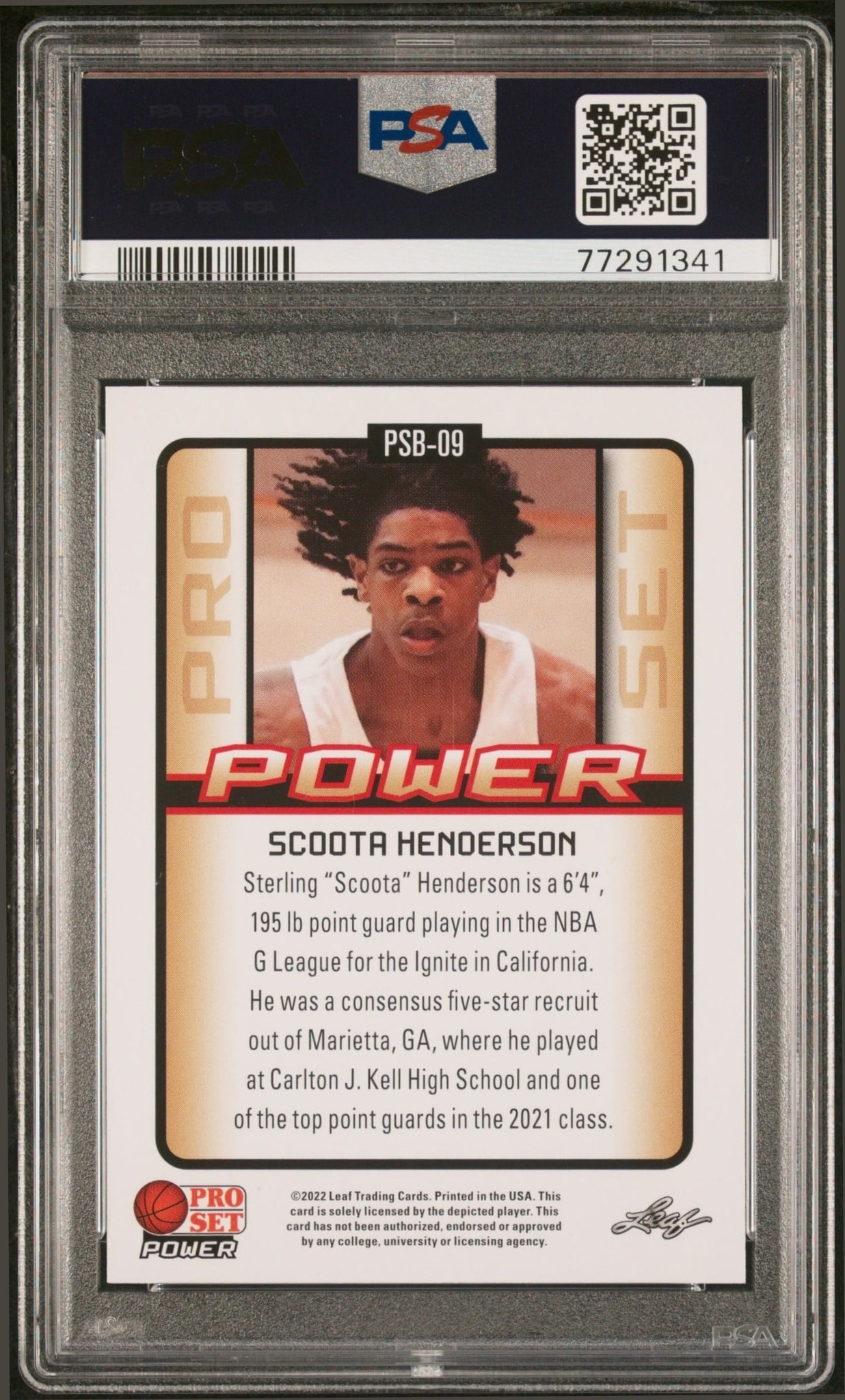Scoot Henderson - Back