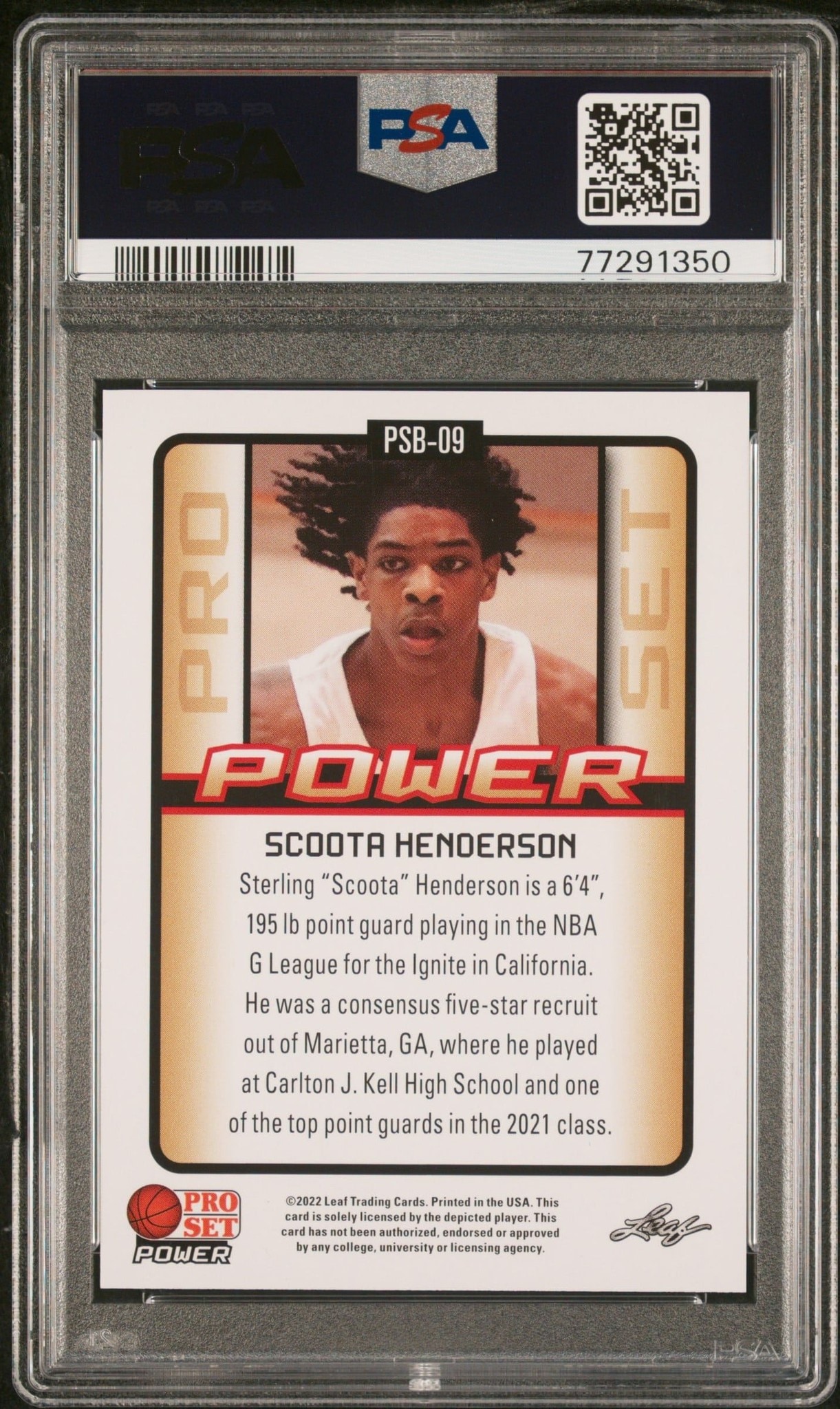Scoot Henderson - Back