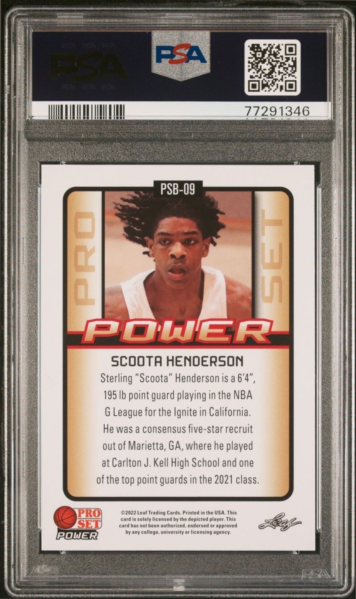 Scoot Henderson - Back