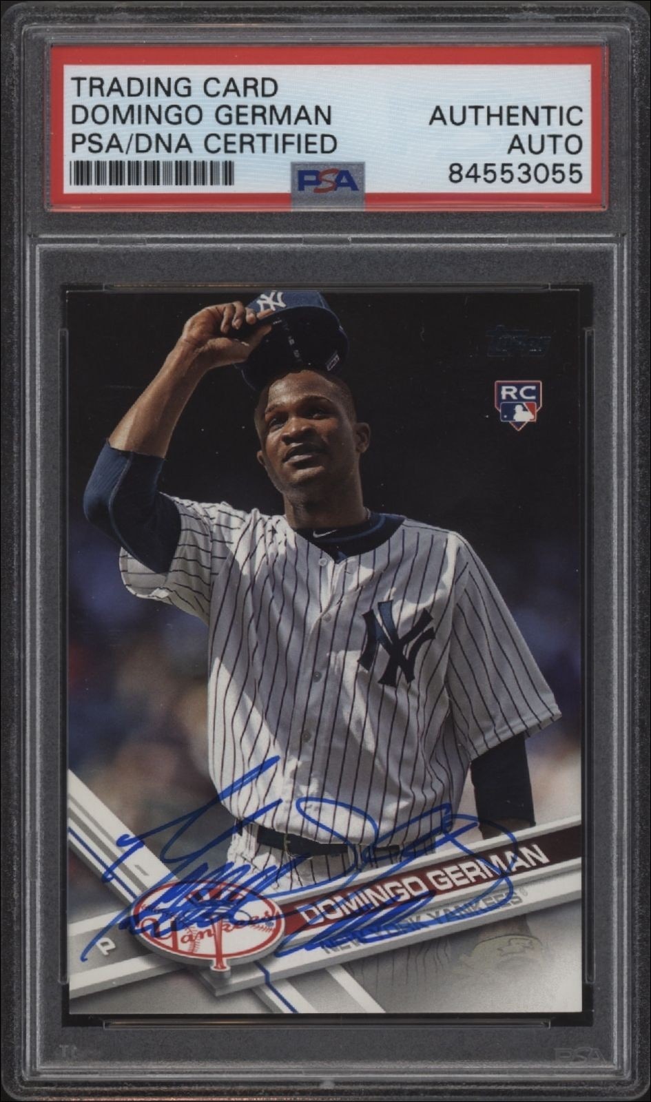 2017 Topps Update Series Domingo German #US2 trading card