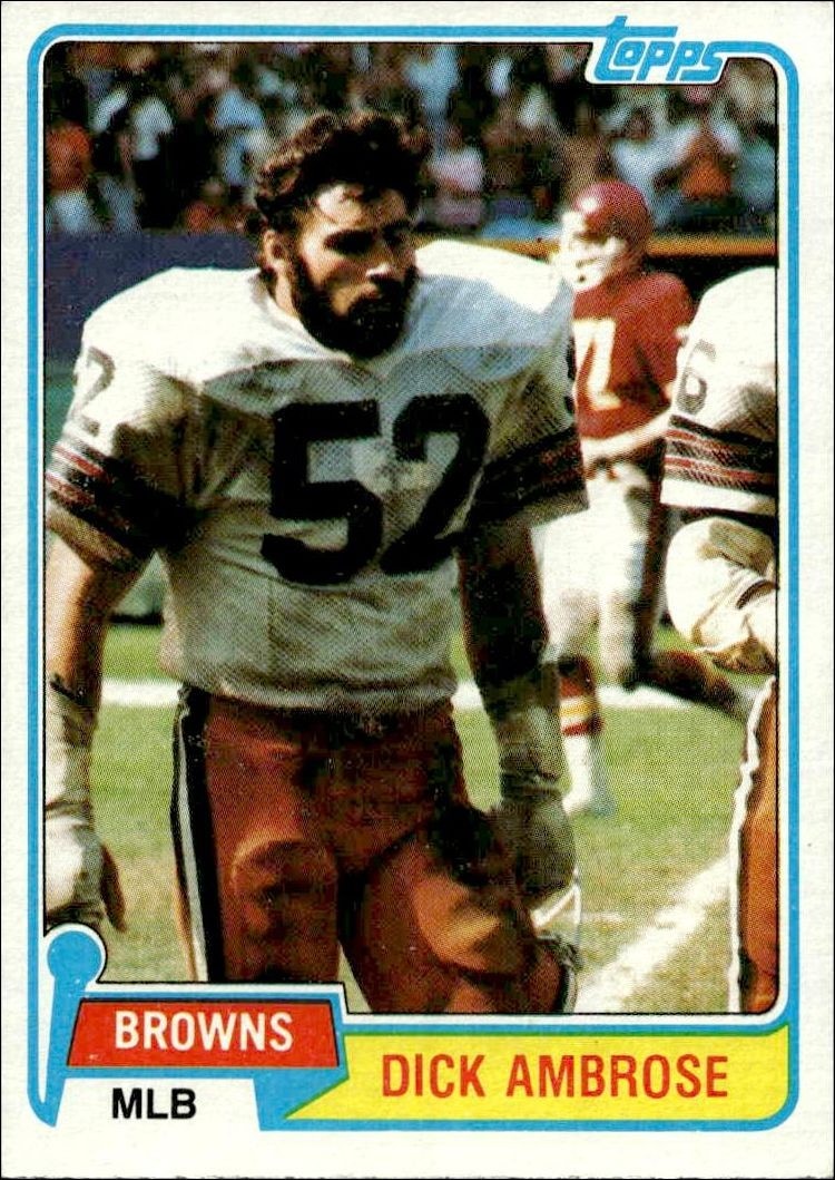 1981 Topps Dick Ambrose #298 trading card