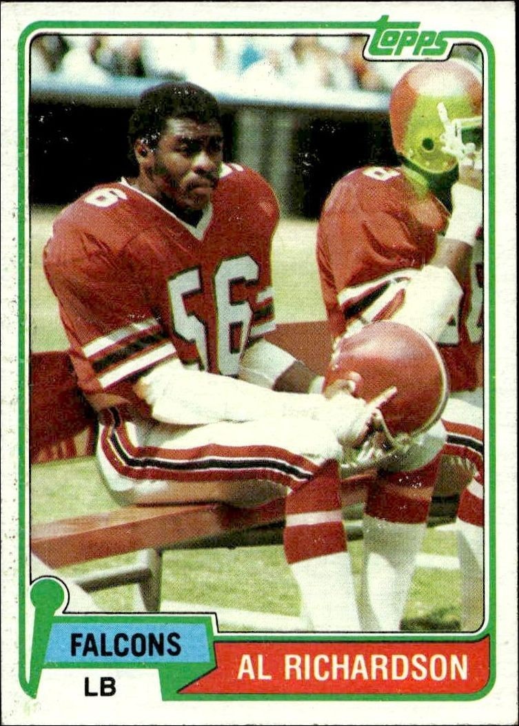 1981 Topps Al Richardson #292 trading card