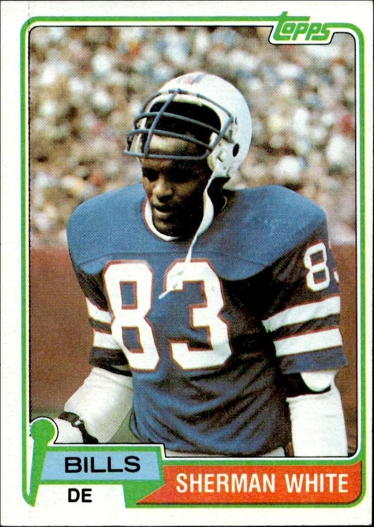 1981 Topps Sherman White #246 trading card