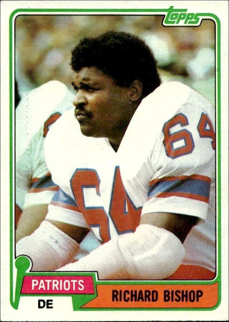 1981 Topps Richard Bishop #414 trading card