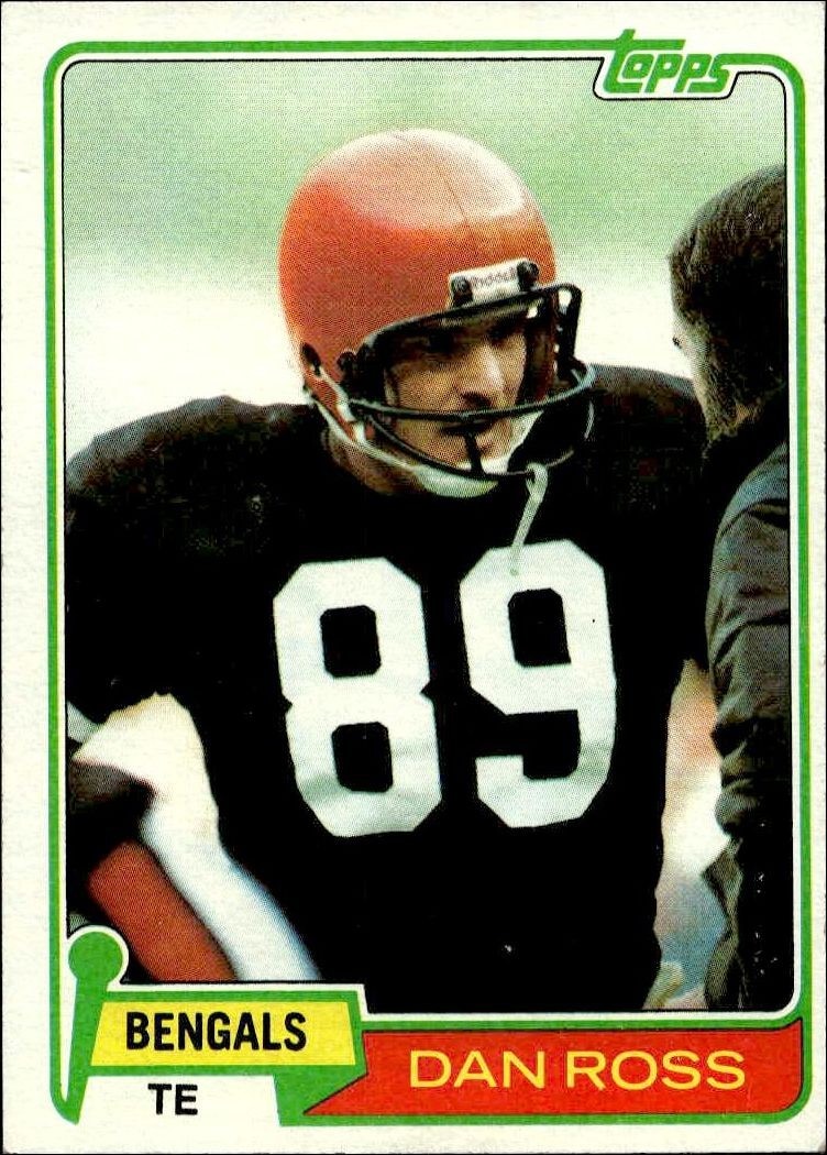 1981 Topps Dan Ross #192 trading card