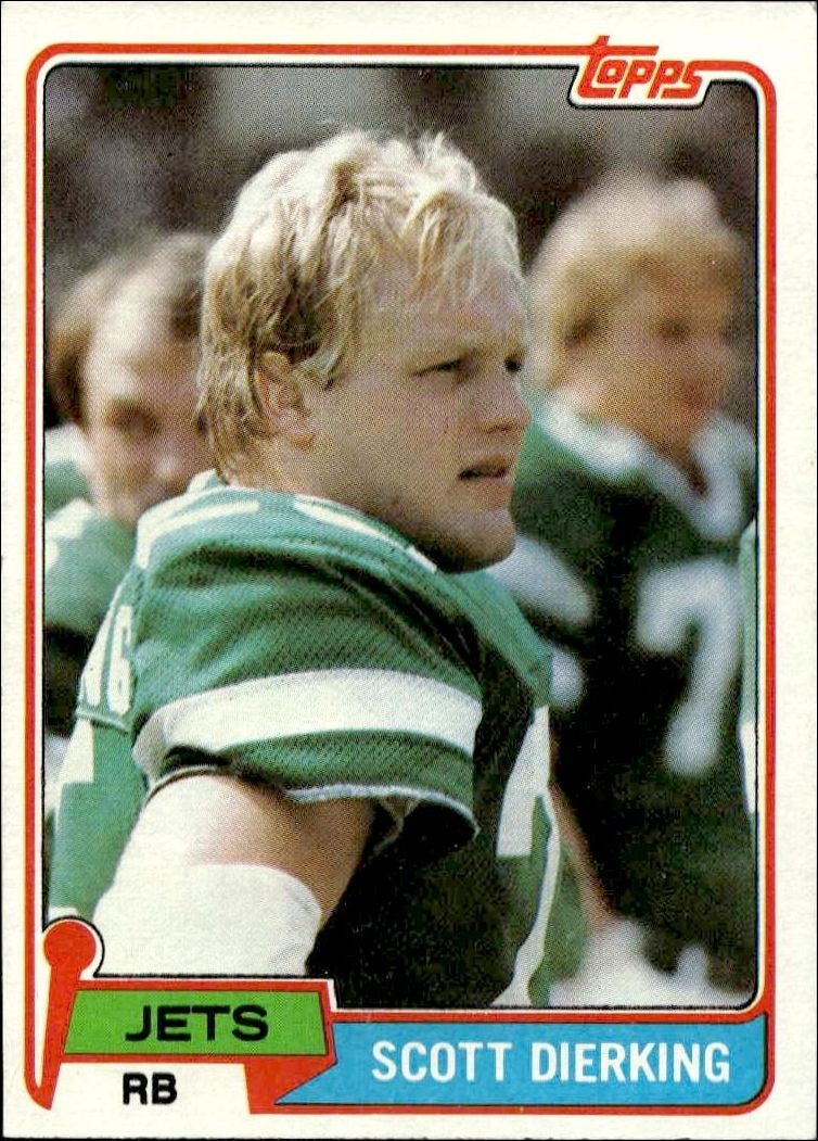 1981 Topps Scott Dierking #484 trading card