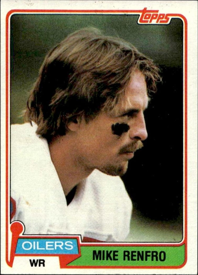 1981 Topps Mike Renfro #58 trading card