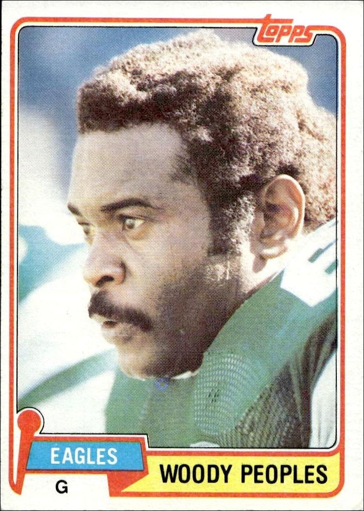 1981 Topps Woody Peoples #154 trading card