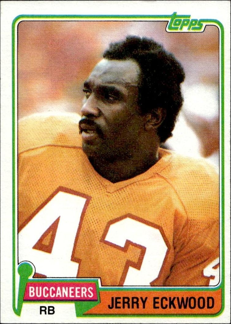 1981 Topps Jerry Eckwood #147 trading card