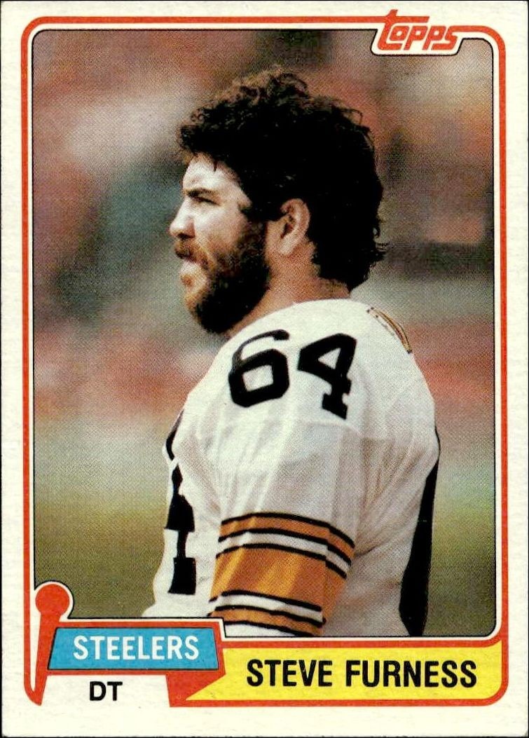 1981 Topps Steve Furness #436 trading card