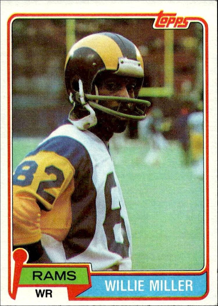 1981 Topps Willie Miller #24 trading card