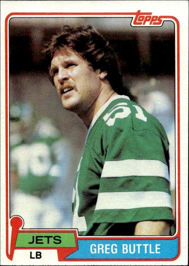1981 Topps Greg Buttle #285 trading card