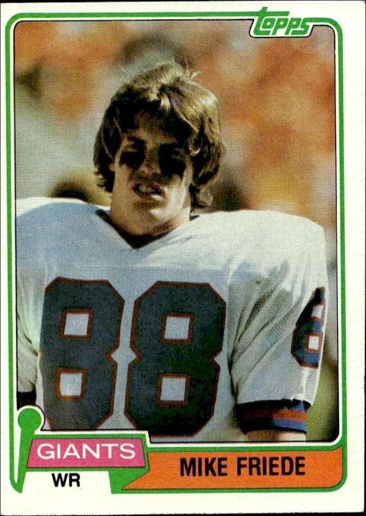1981 Topps Mike Friede #74 trading card