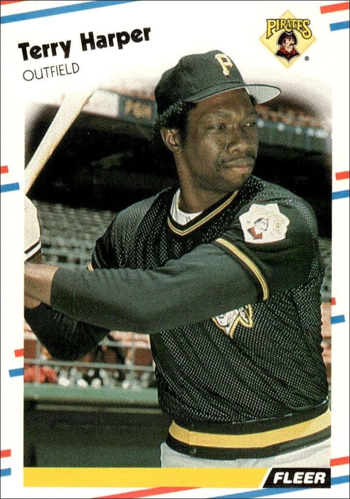 1988 Fleer Terry Harper #331 trading card