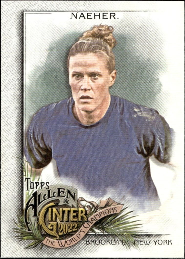 2022 Topps Allen & Ginter Alyssa Naeher #267 baseball trading card front