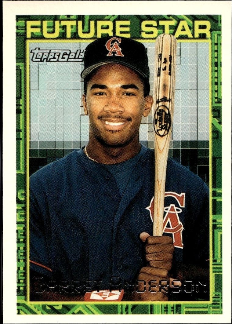 1994 Topps Garret Anderson #84 trading card