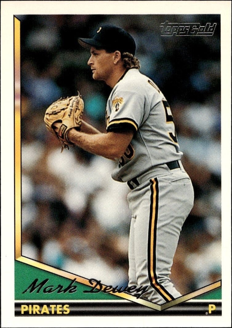 1994 Topps Mark Dewey #101 trading card