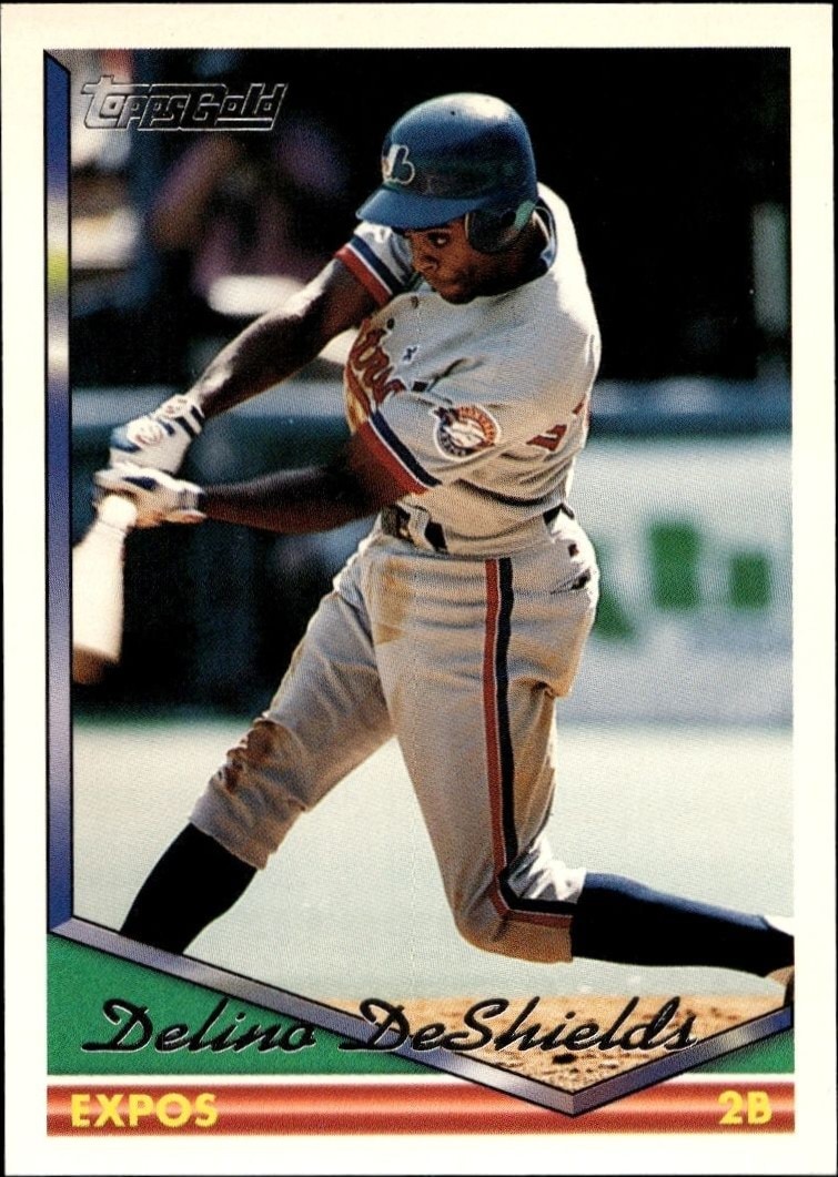 1994 Topps Delino DeShields #109 trading card