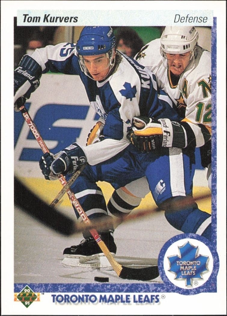 1990-91 Upper-Deck Tom Kurvers #160 trading card