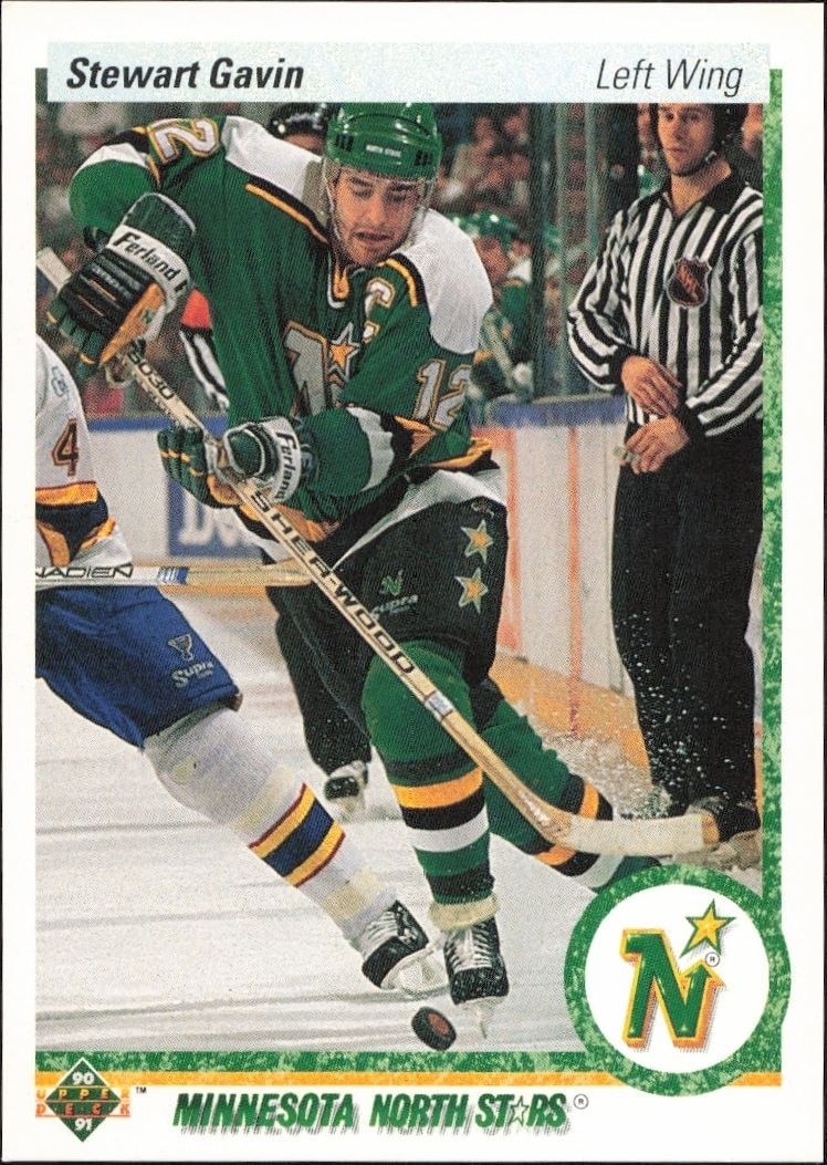 1990-91 Upper-Deck Stewart Gavin #150 trading card