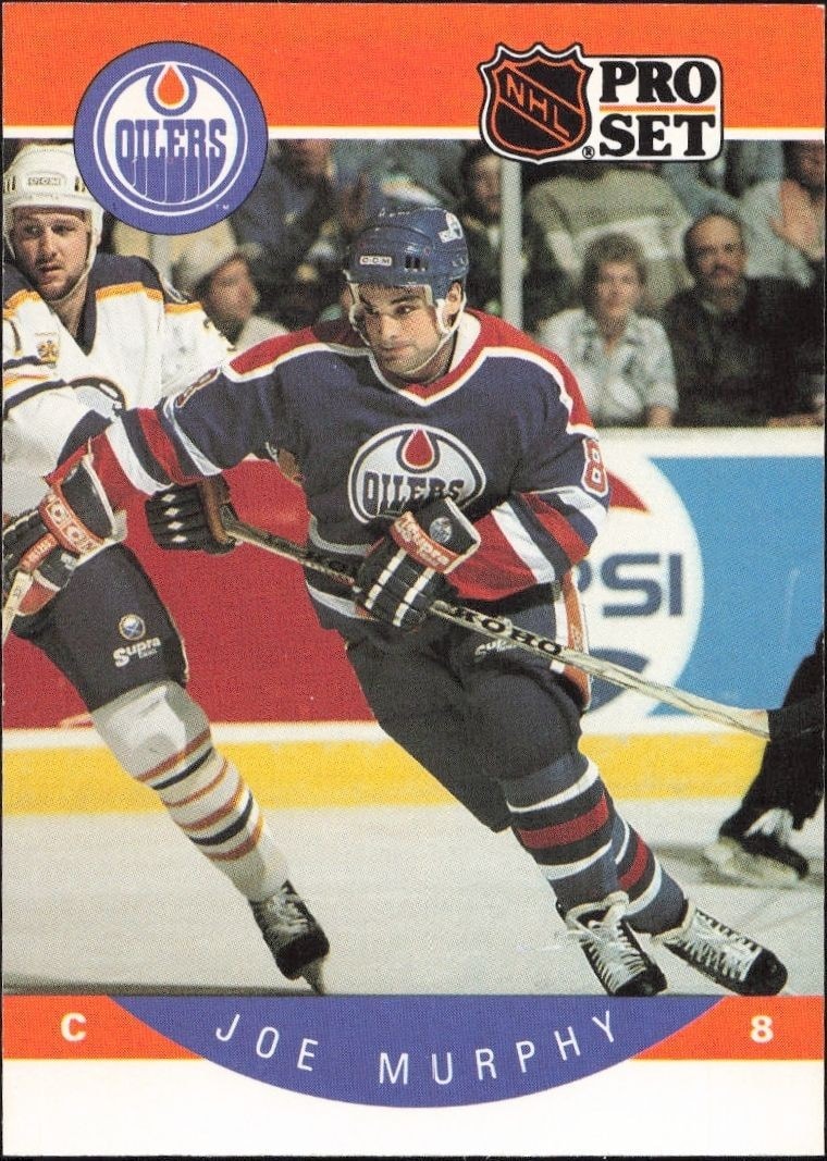 1990-91 Pro-Set Joe Murphy #93 trading card