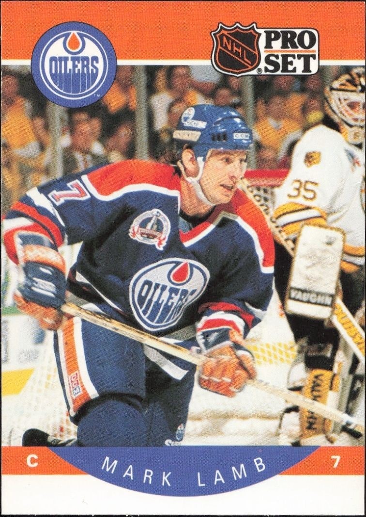 1990-91 Pro-Set Mark Lamb #88 trading card